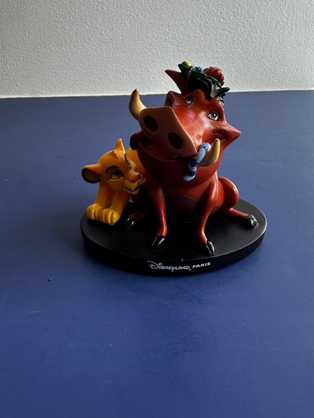 Disneyland Paris Lion King Simba Pumbaa Timon Figure Ornament